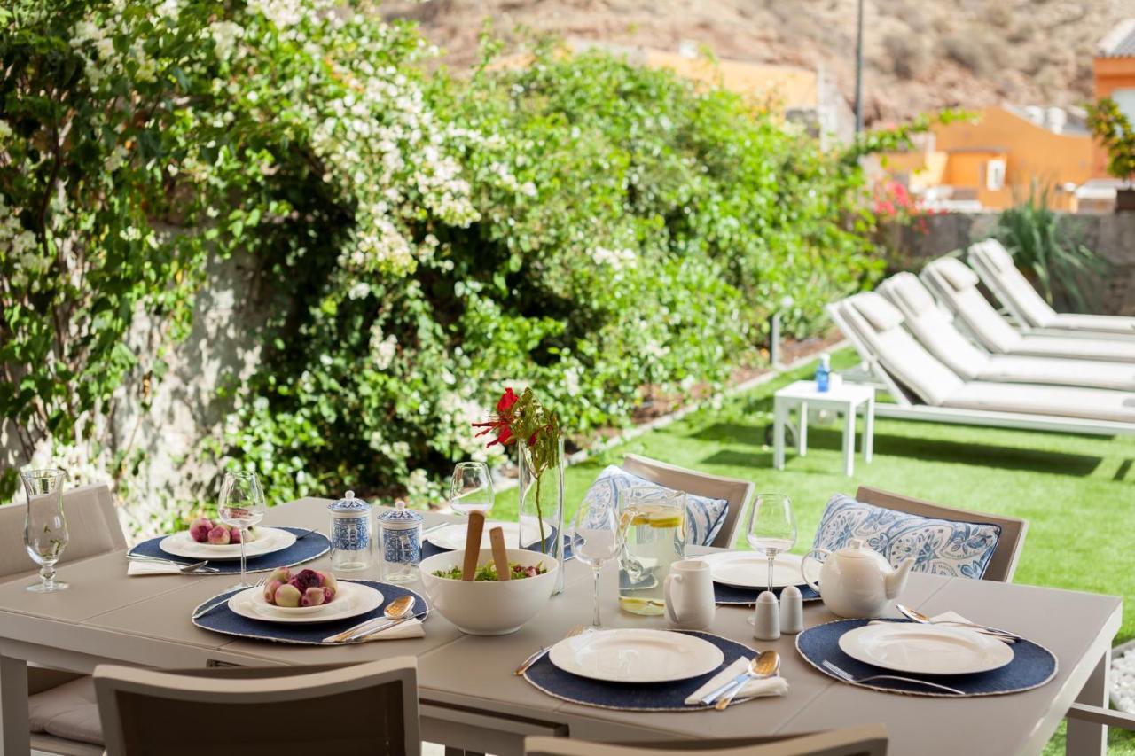 Elle Ocean Villa Gran Canaria Heated Pool Wifi Amadores Bagian luar foto