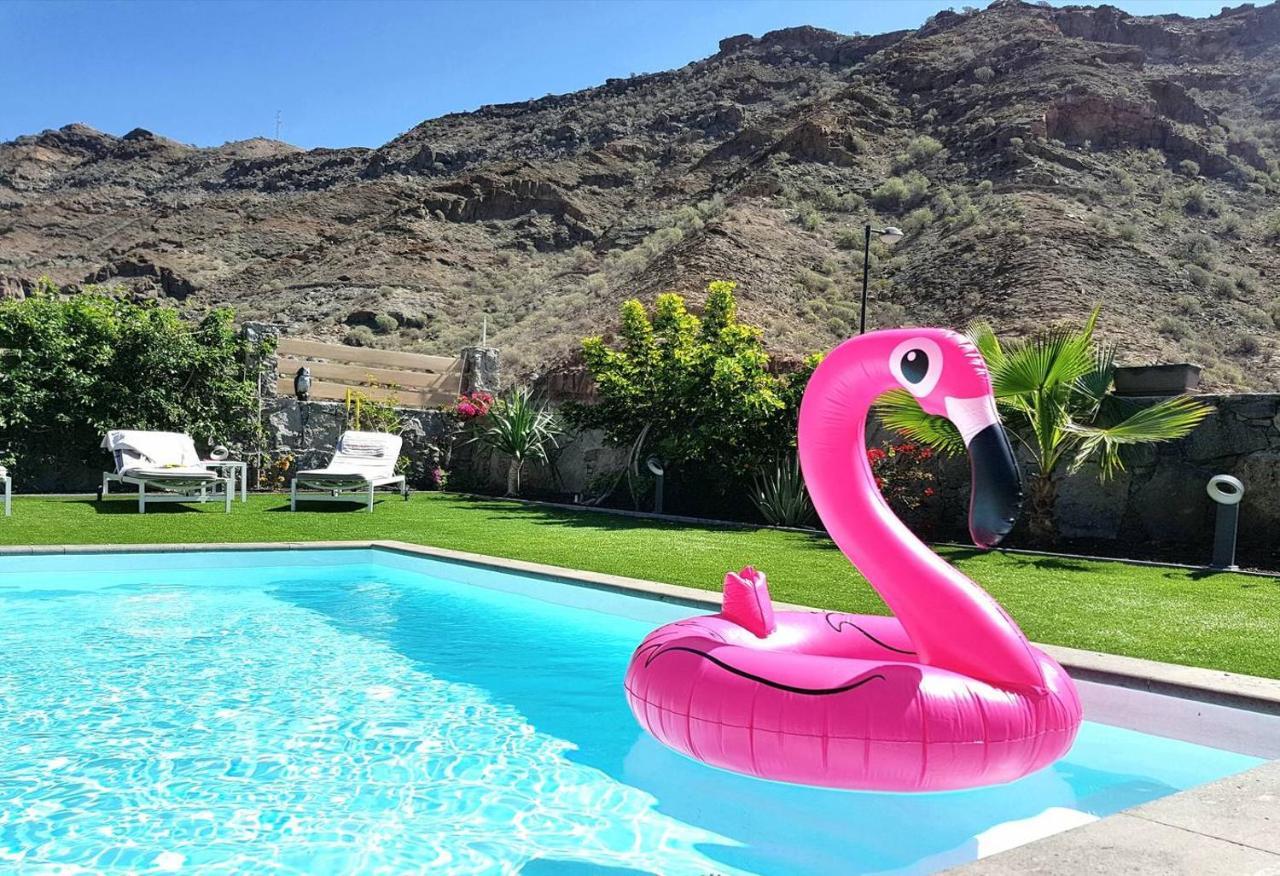 Elle Ocean Villa Gran Canaria Heated Pool Wifi Amadores Bagian luar foto
